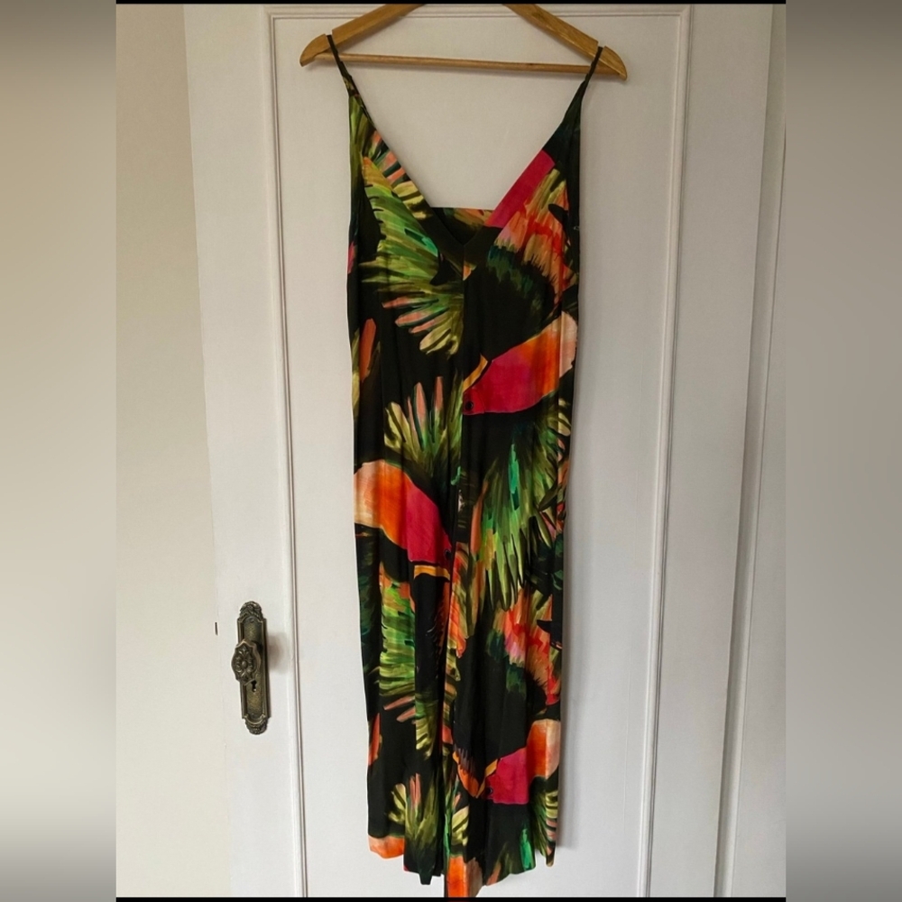 Farm RioTropical Print Jumpsuit